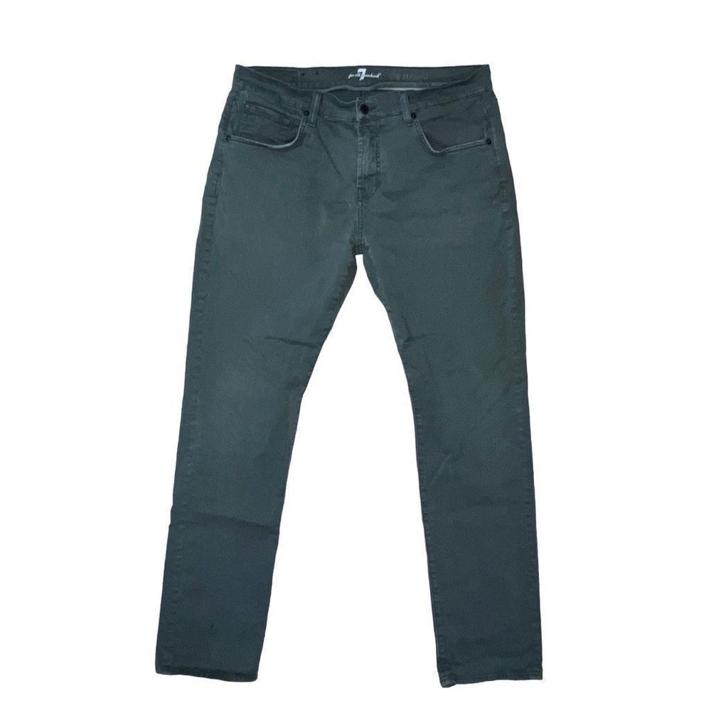 7 for all Mankind Men’s Straight leg 5-Pocket stretch Chino Pants Size 36